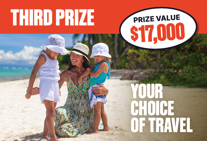 Coastguard's Summer Lottery 119 - $17,000 Worth of Travel!