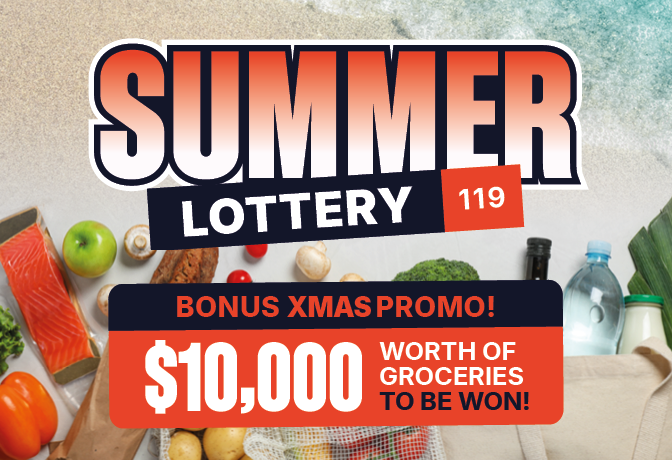 Coastguard's Summer Lottery 119 - XMAS BONUS PROMO