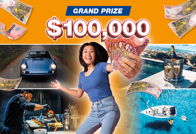 Cash Windfall Lottery 110... Prize 1 $100,000 Cash