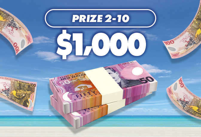 Cash  Windfall Lottery 116... Prize 2-10 $1,000 Cash