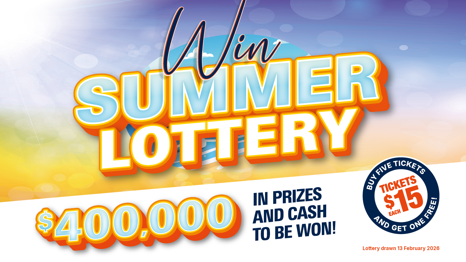 Coastguard Summer Lottery 124 Banner